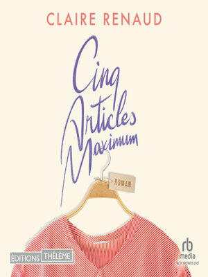 cover image of Cinq articles maximum